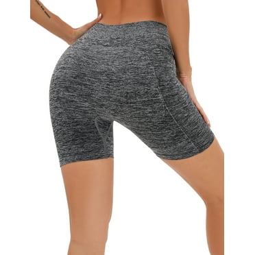 Onbay Womens Sports Shorts 10 Bermuda Shorts Athletic Active Long Shorts Yoga Gym Jogger Shorts with 3 Pockets S-XXL 